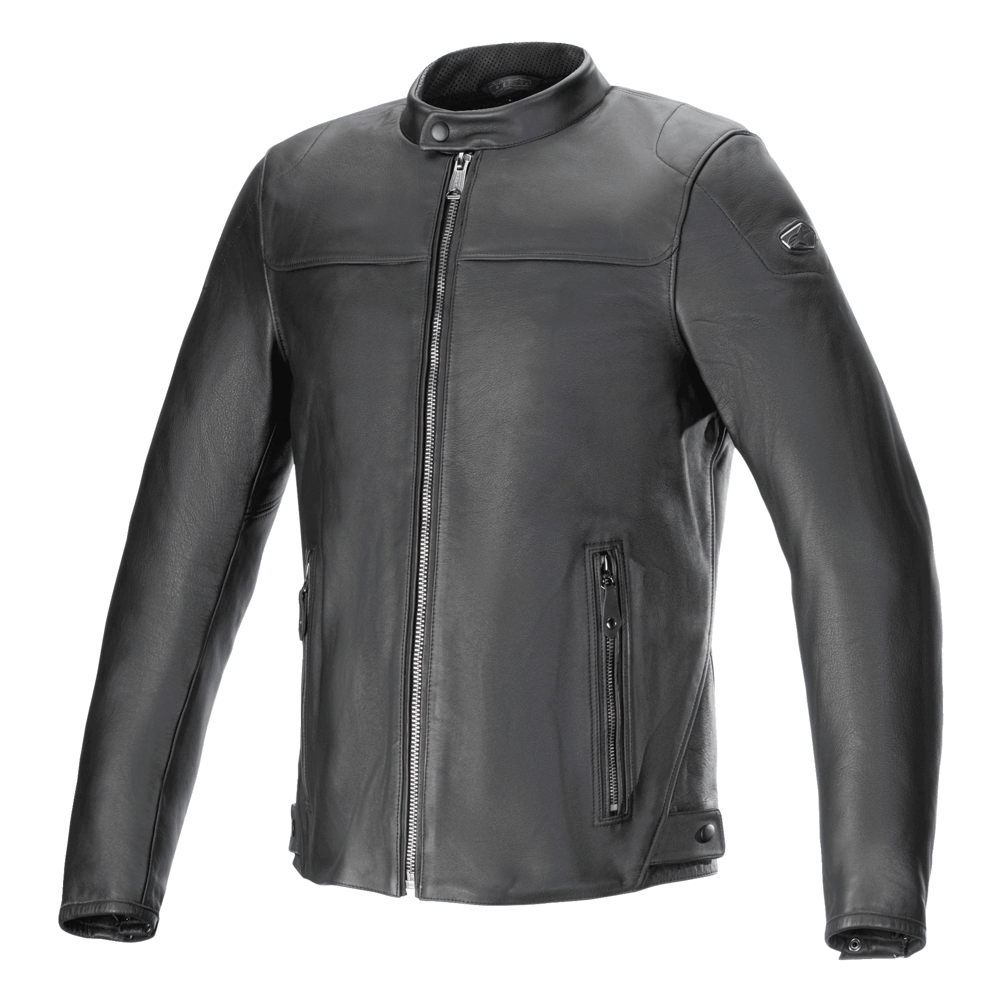 Blacktrack Leather Jacket - Image 11
