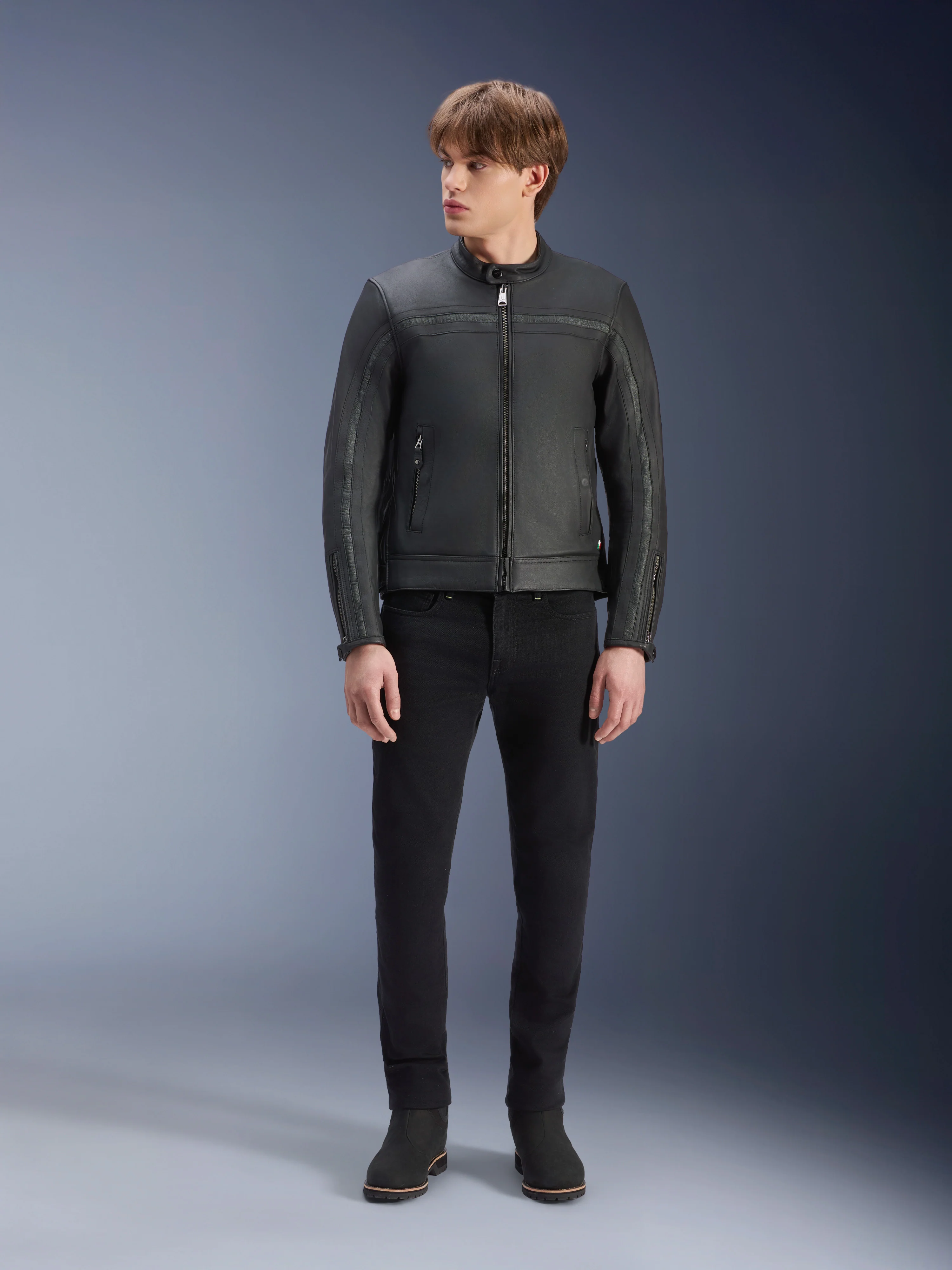 Dyno Leather Jacket - Image 6