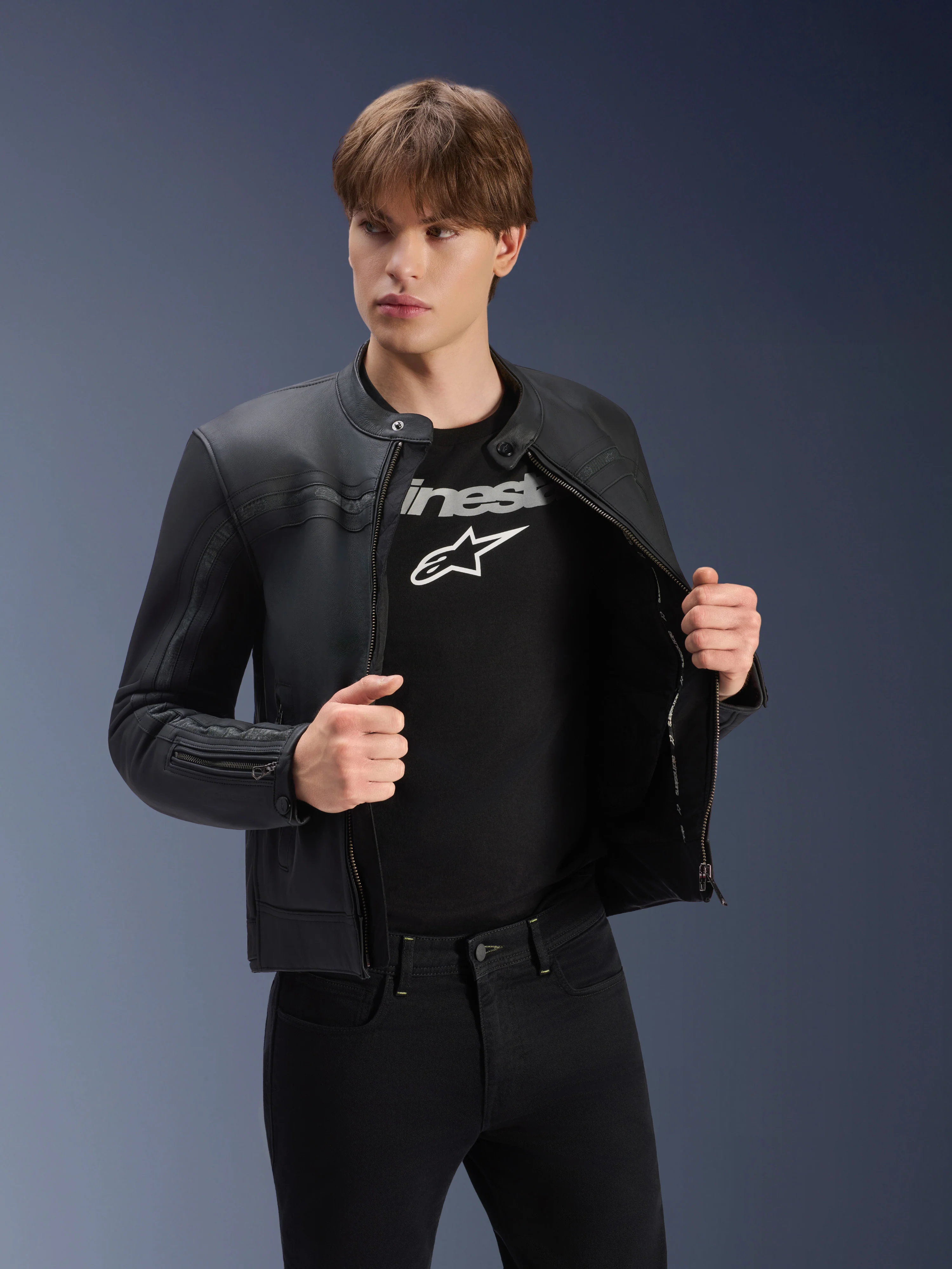 Dyno Leather Jacket - Image 9