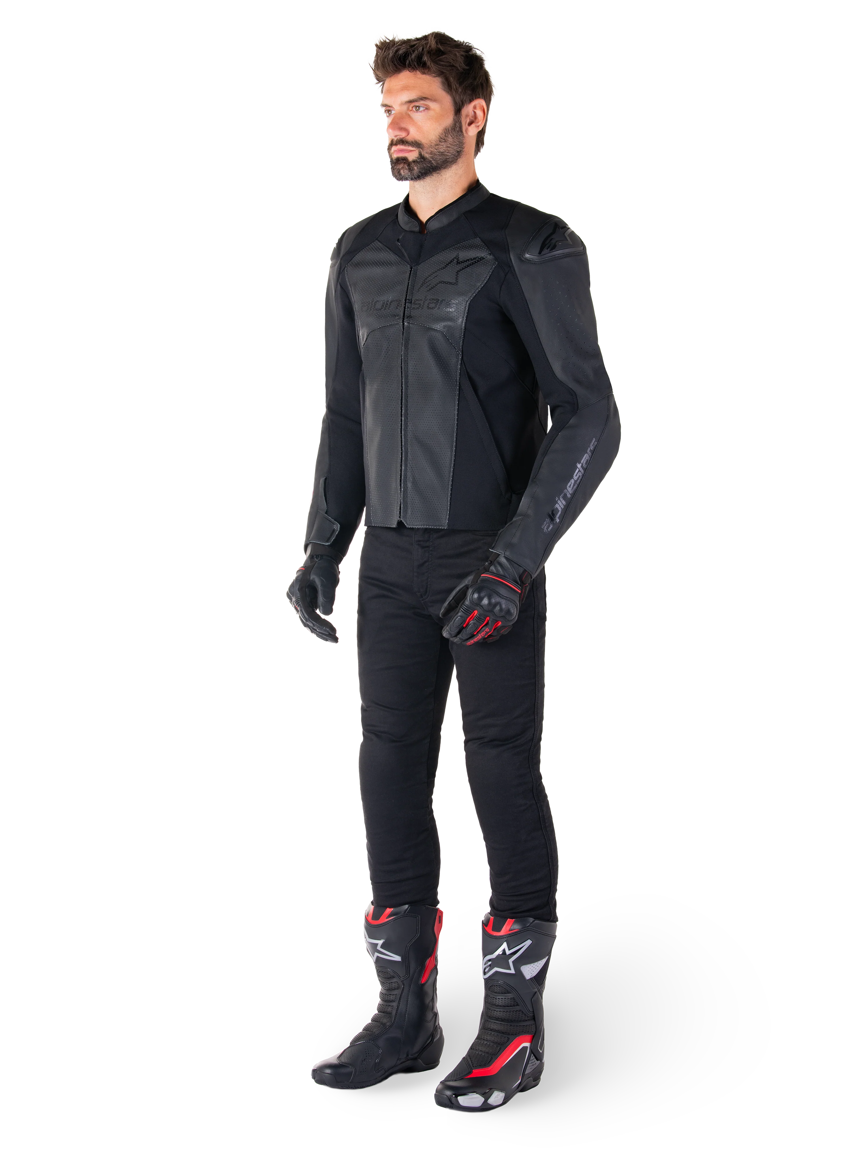 Faster V3 Airflow Leather Jacket - Image 5