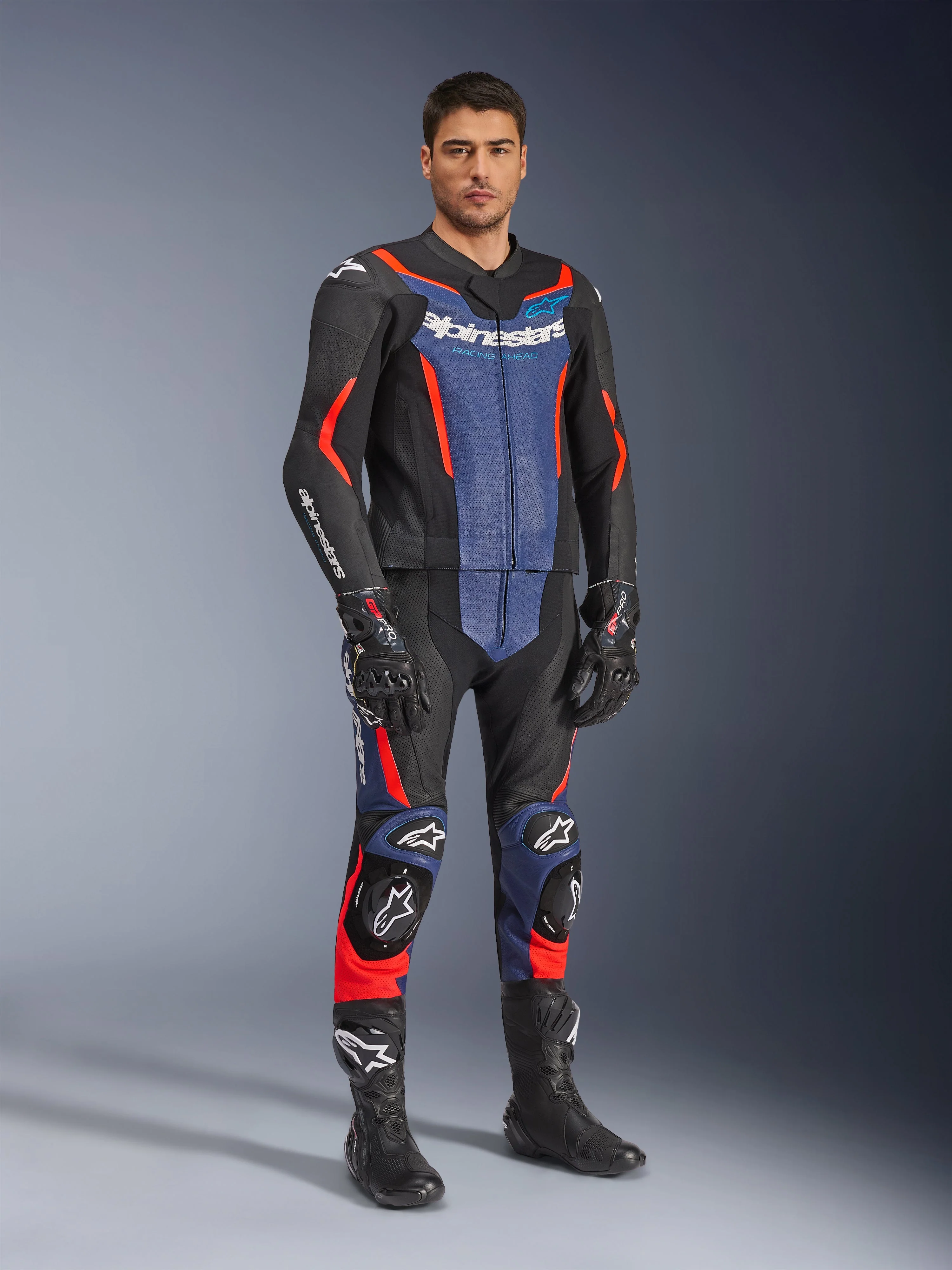 GP Force V2 Leather Suit- 2Piece - Image 2