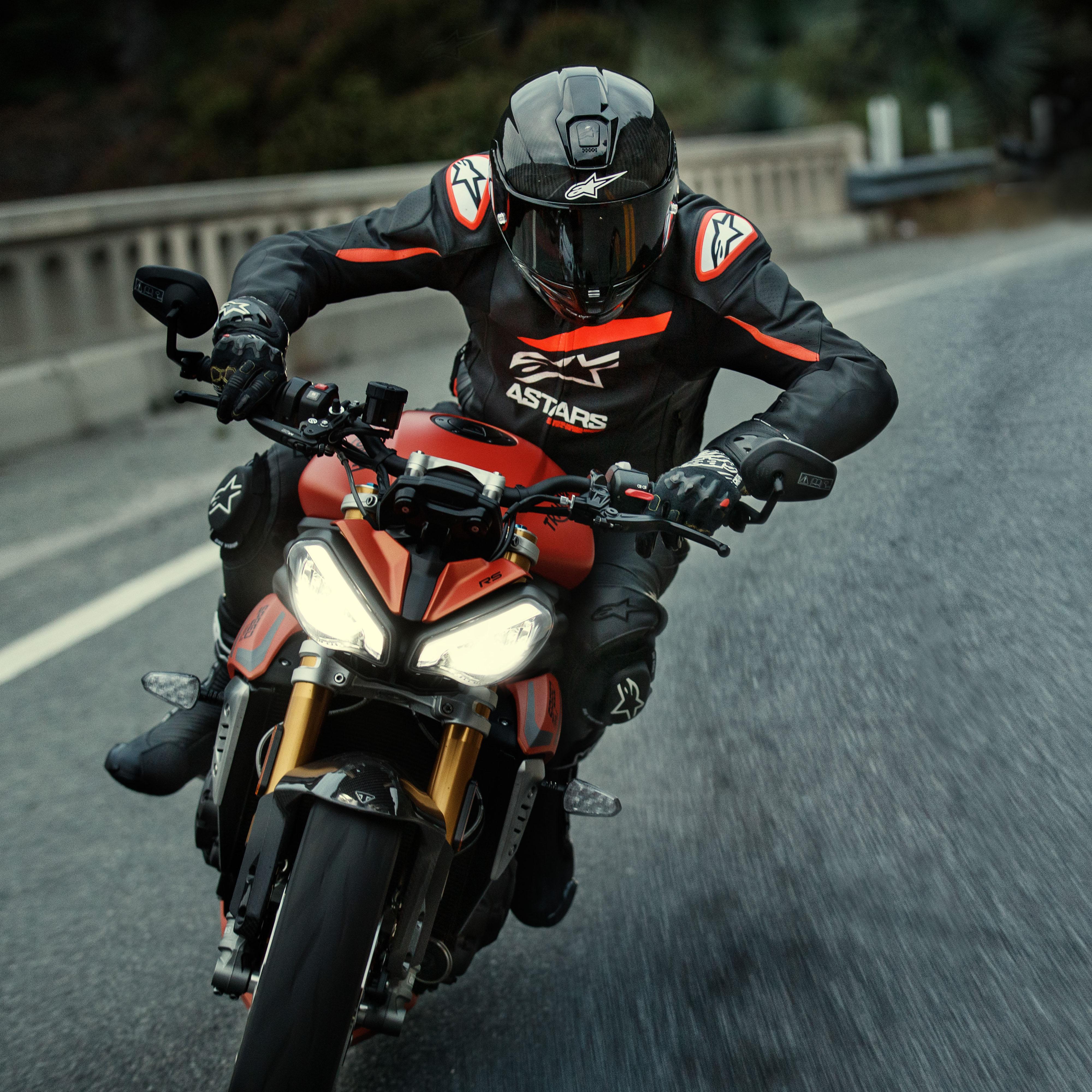 GP Plus R V4 Rideknit Leather Jacket - Image 3