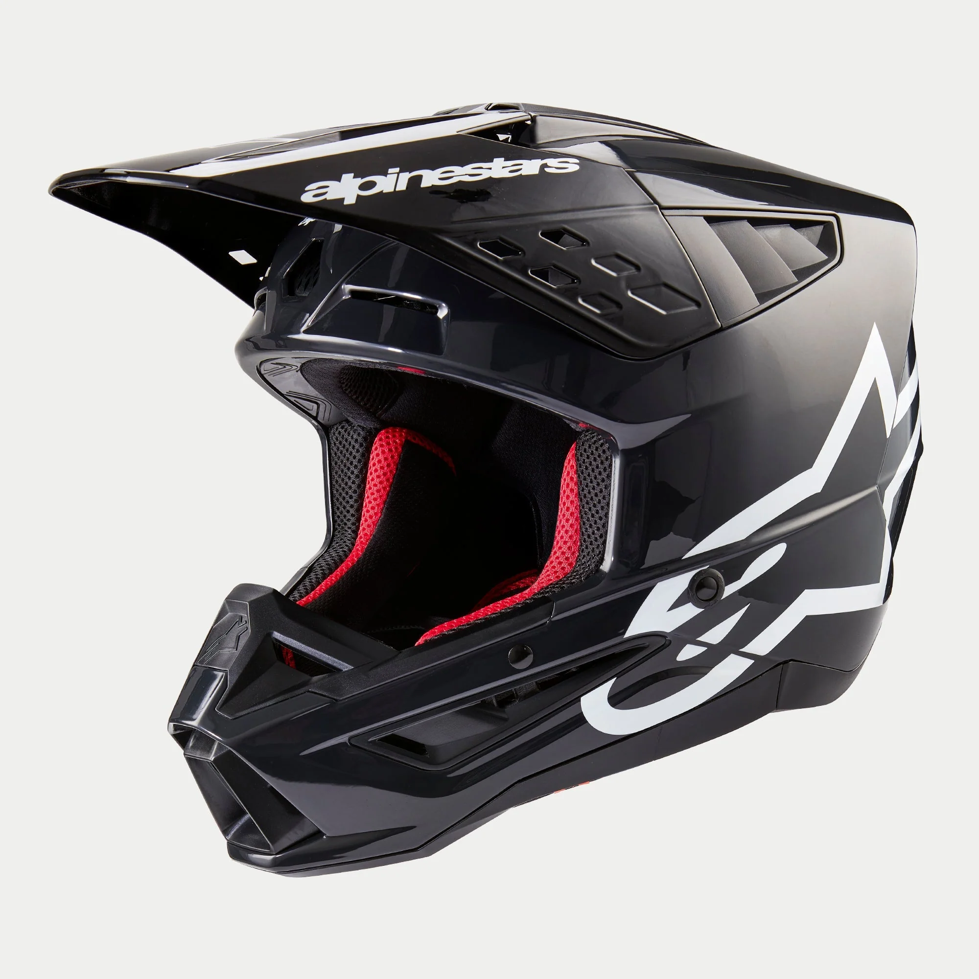 S-M5 Corp Helmet ECE Dark Gray Glossy - Image 5