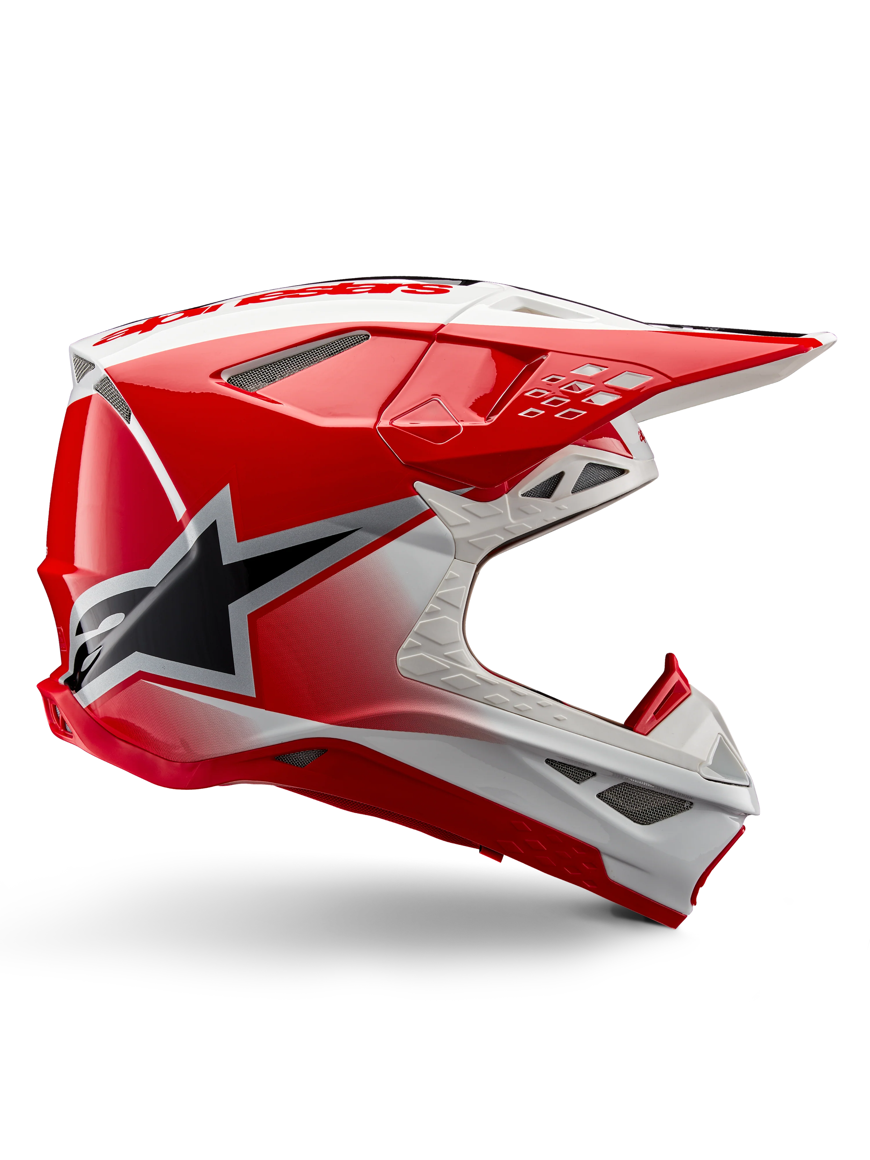 Supertech M10 Unite Helmet ECE 22.06 Red White Glossy