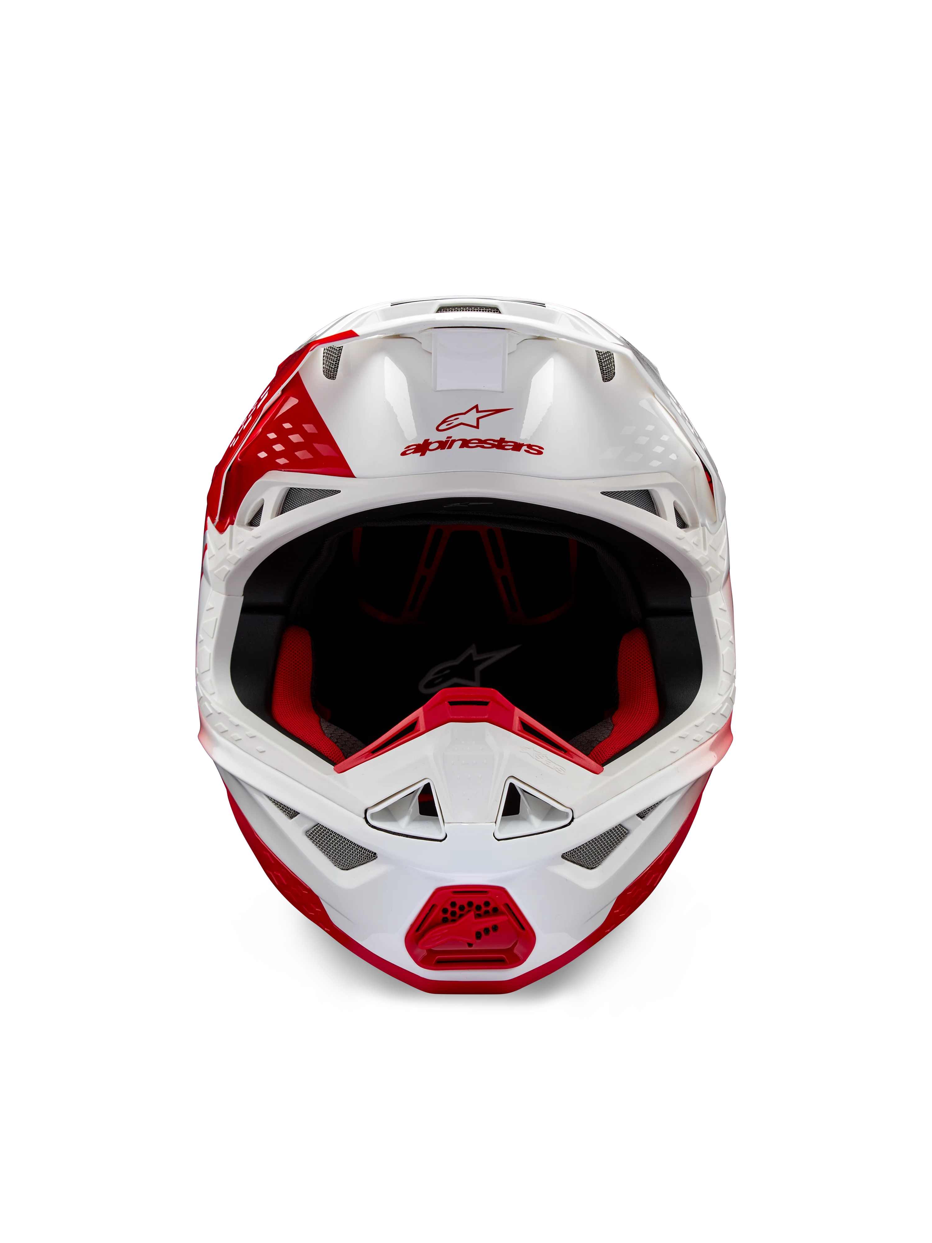 Supertech M10 Unite Helmet ECE 22.06 Red White Glossy - Image 6