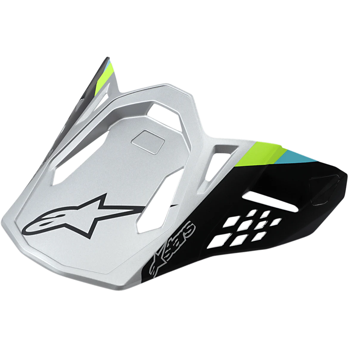 S-M8 Helmet Visor Contact Matte Silver