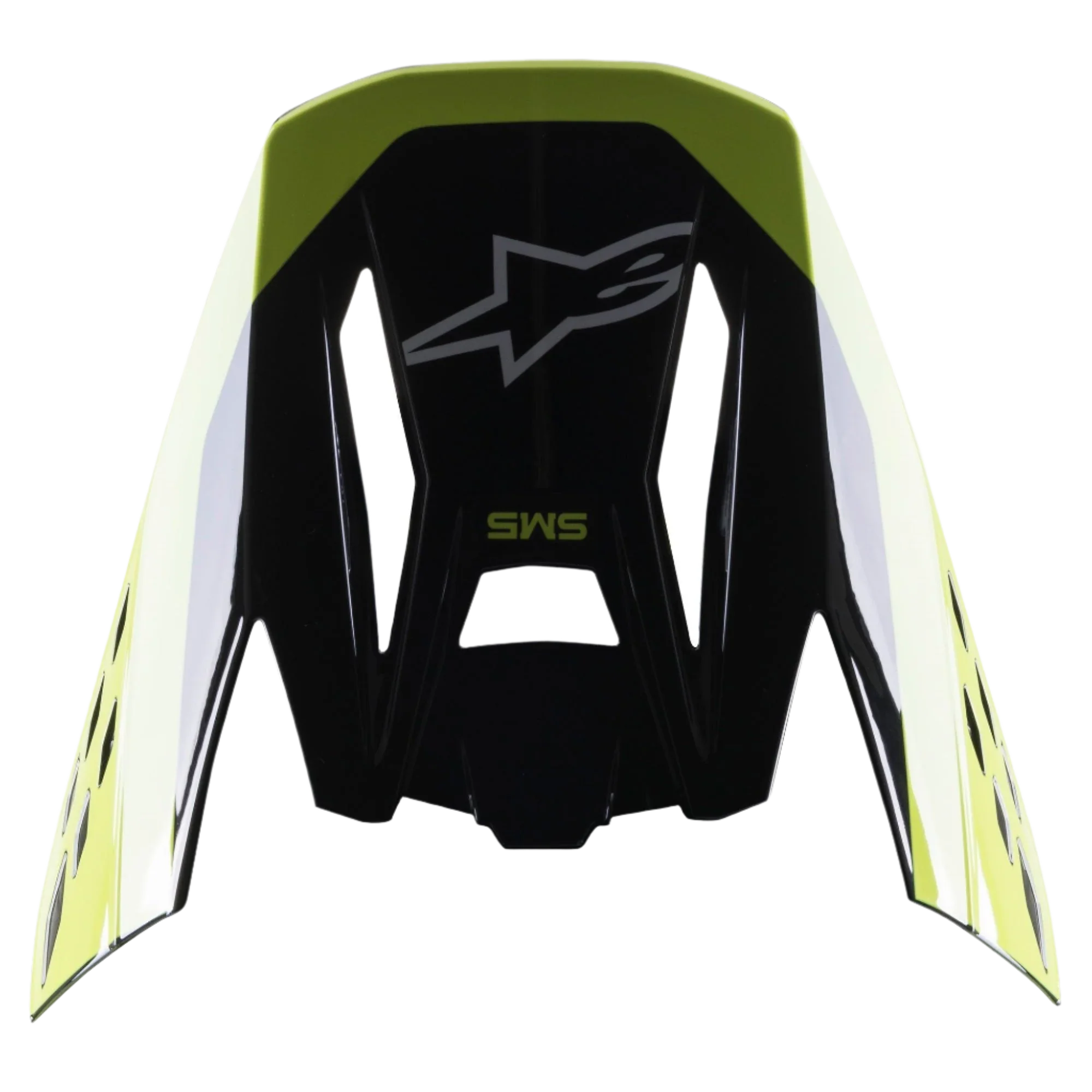 S-M5 Beam Black Yellow Fluo Glossy Visor