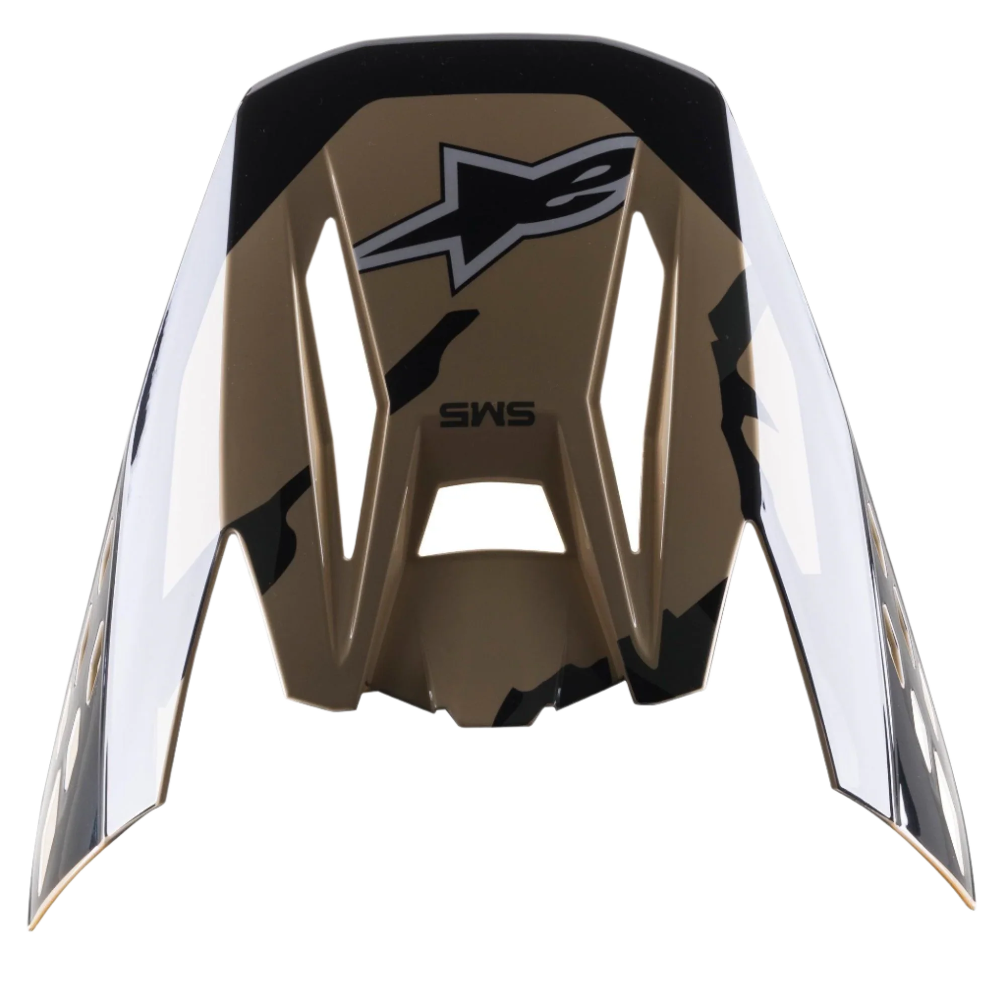 S-M5 Rover Sand Tangerine Camo Visor