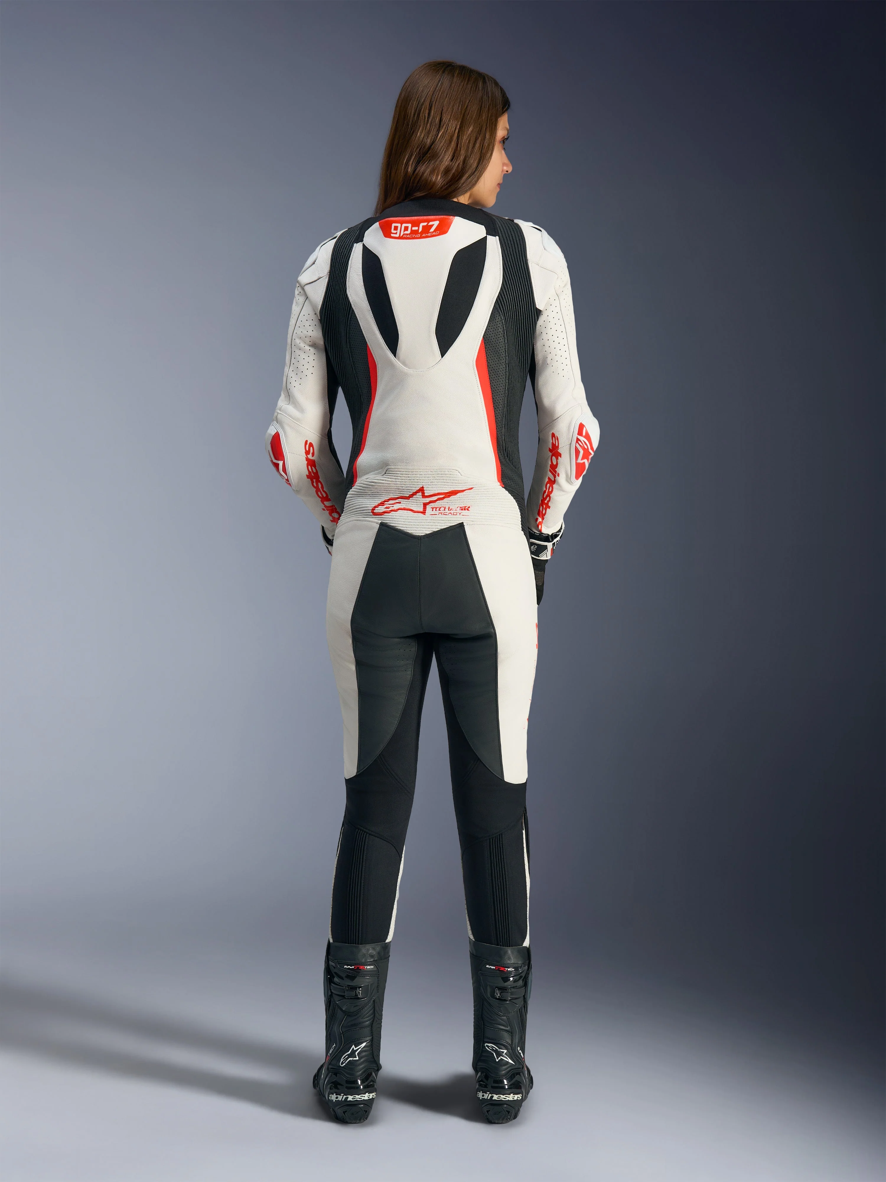 Woman Stella GP-R7 Leather Suit - 1Piece - Image 2