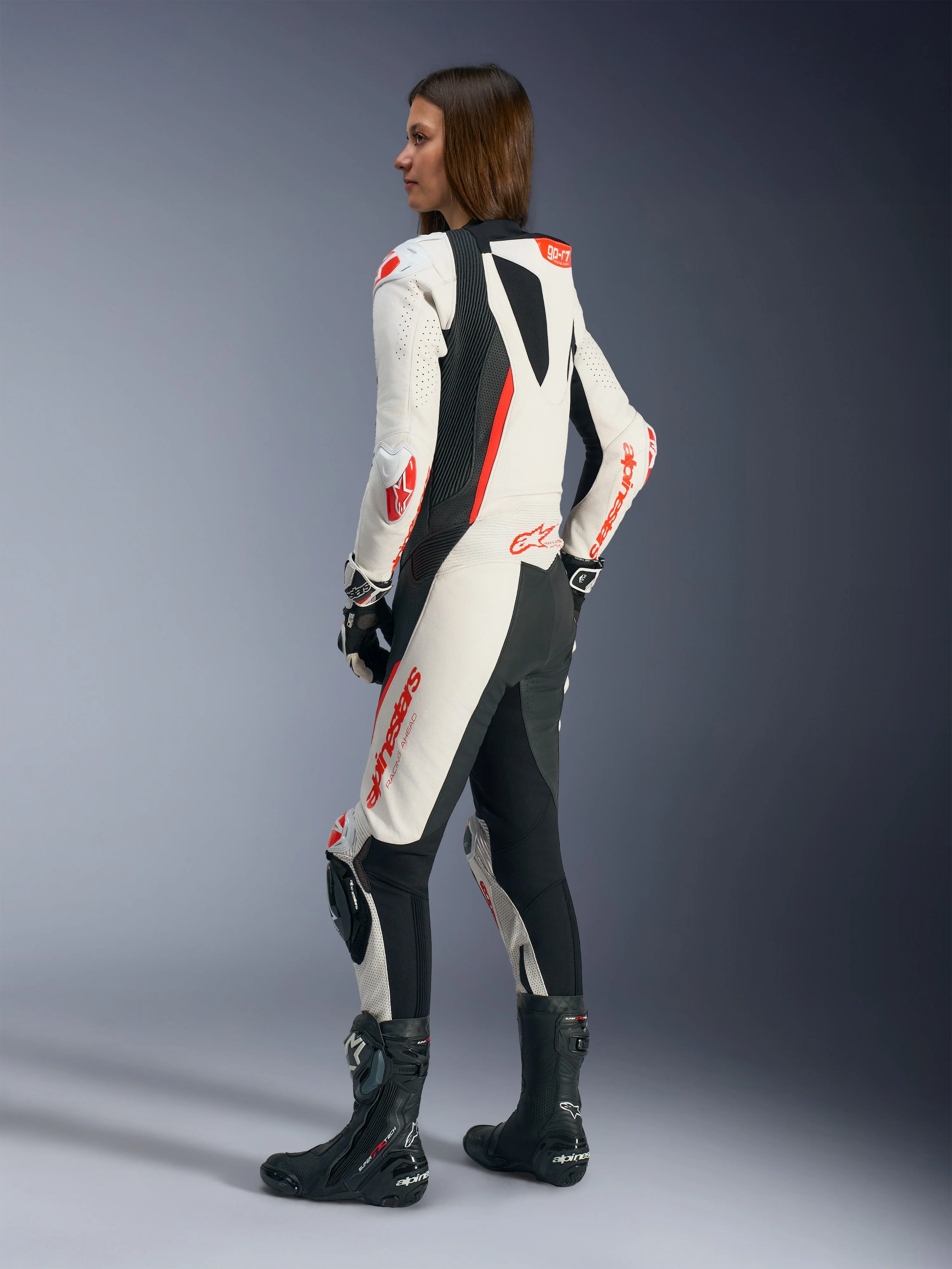 Woman Stella GP-R7 Leather Suit - 1Piece - Image 3