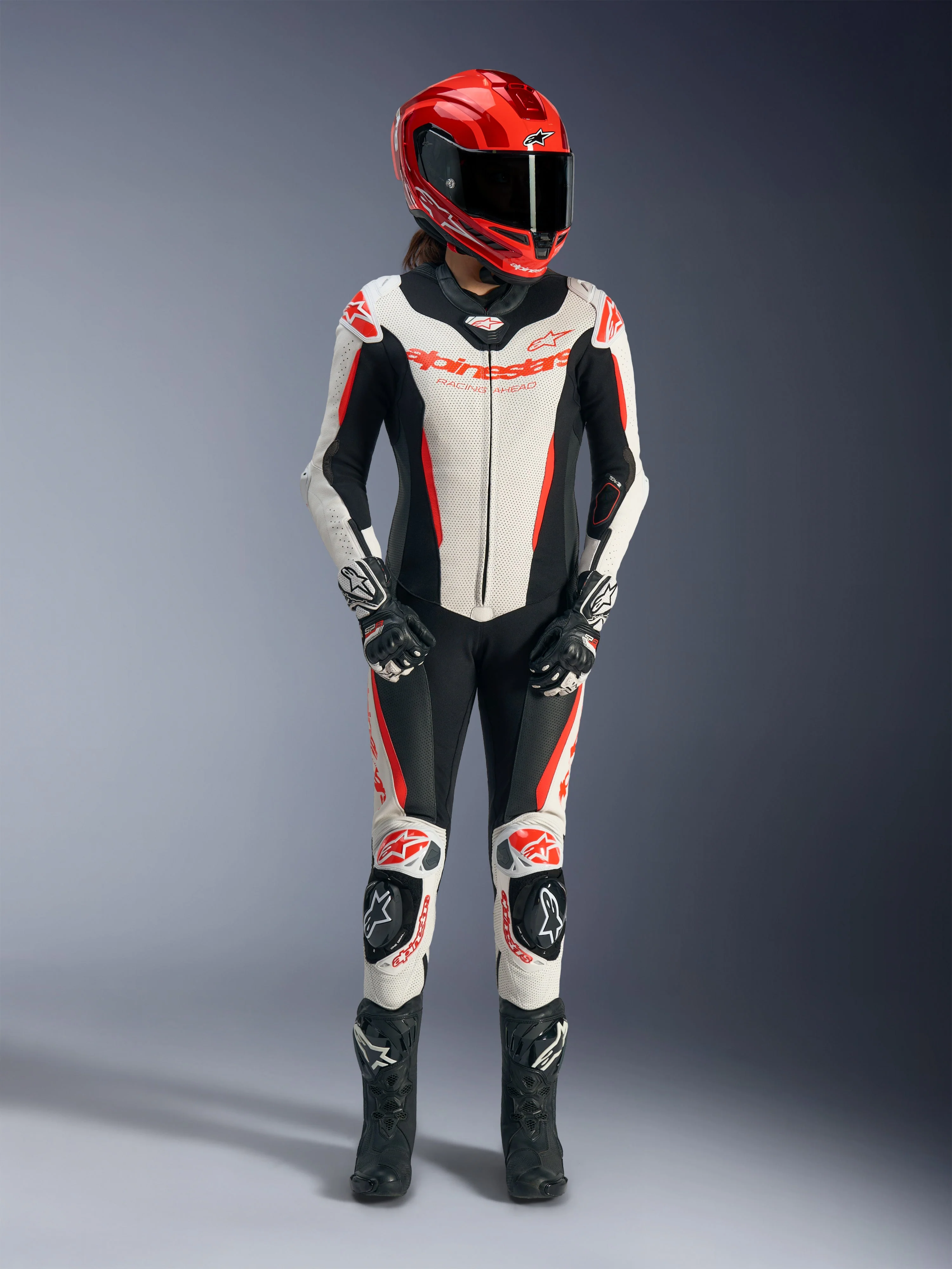 Woman Stella GP-R7 Leather Suit - 1Piece - Image 4
