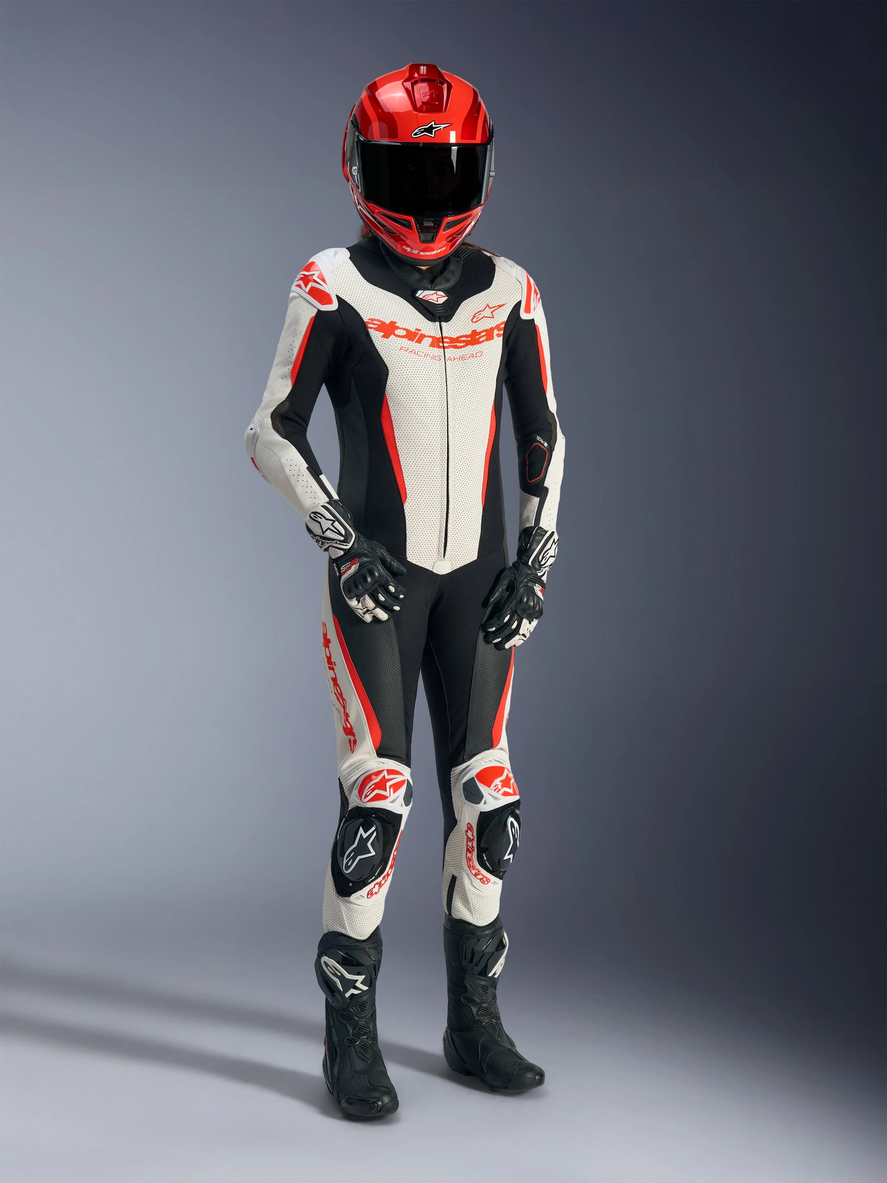 Woman Stella GP-R7 Leather Suit - 1Piece - Image 5
