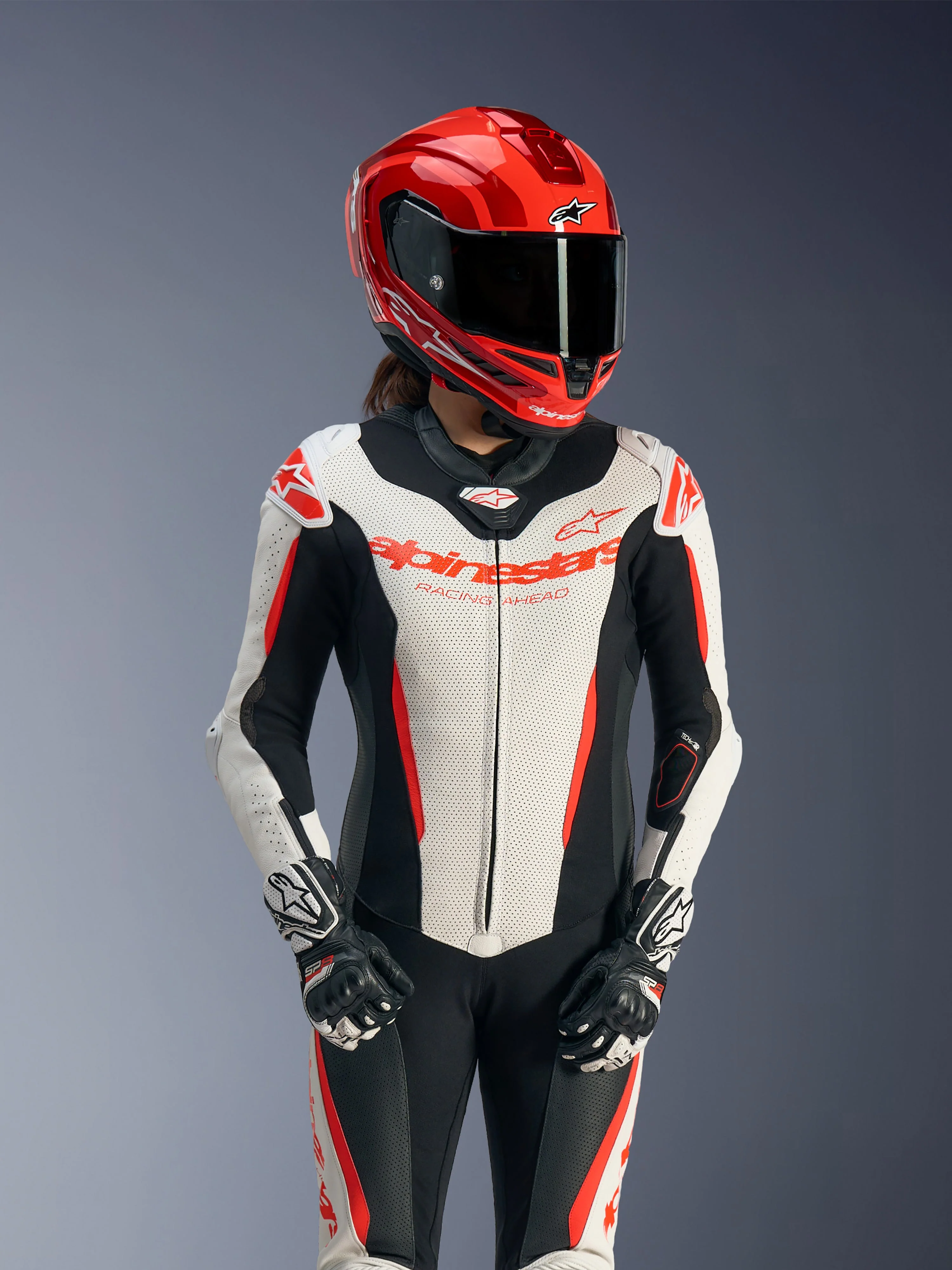 Woman Stella GP-R7 Leather Suit - 1Piece - Image 8