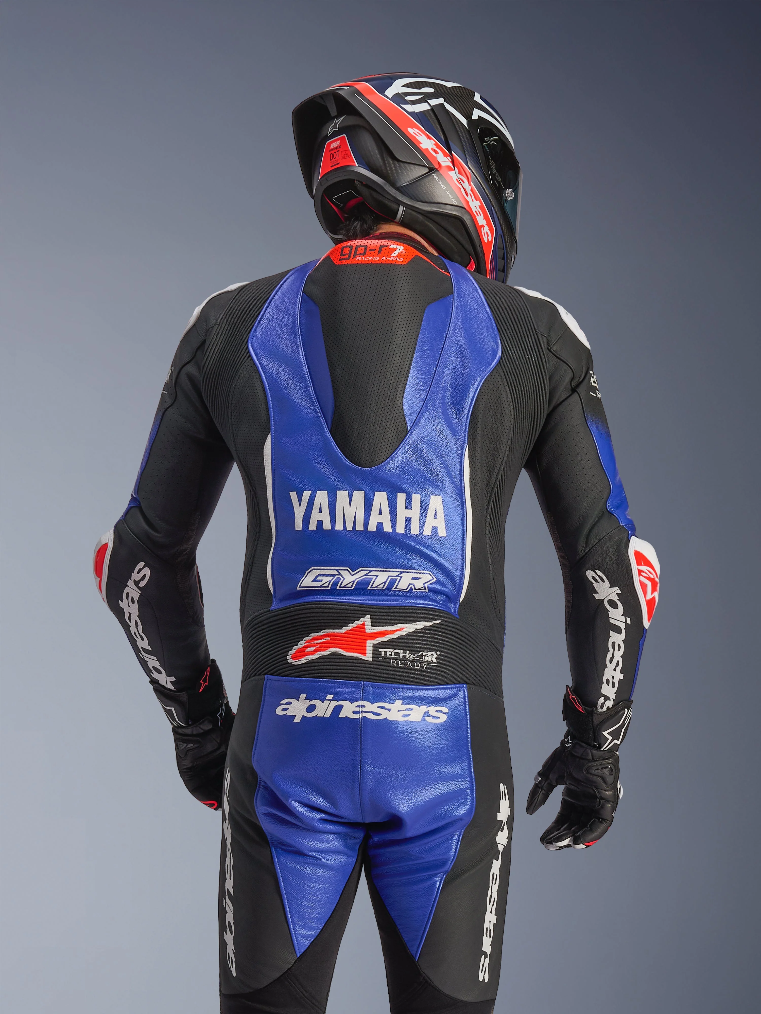 Yamaha GP-R7 One Piece Leather Suit - Image 5