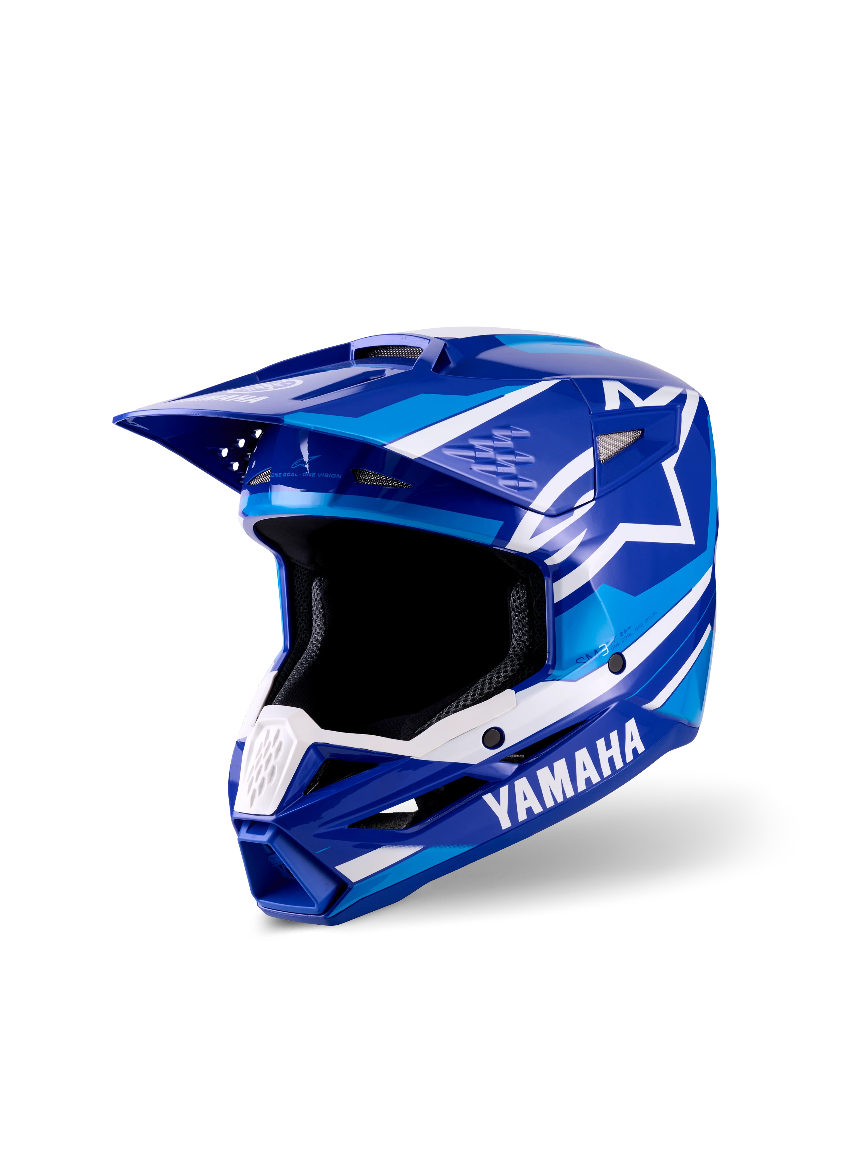 Yamaha S-M3 Youth Motocross Helmet ECE 22.06 - Image 3