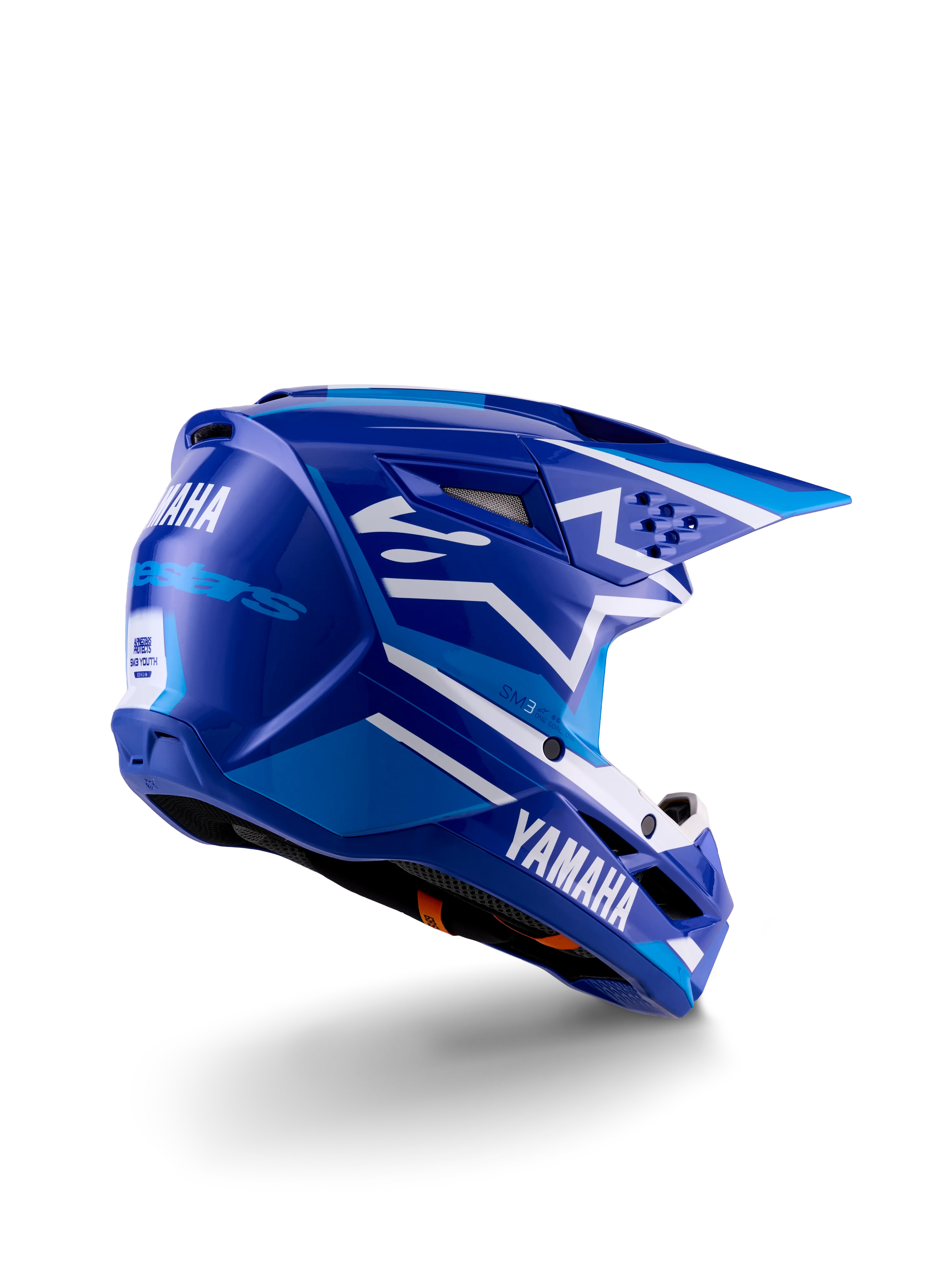 Yamaha S-M3 Youth Motocross Helmet ECE 22.06 - Image 4